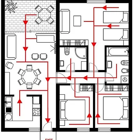 Apartamento Dubrovnik, Rooftop For 6